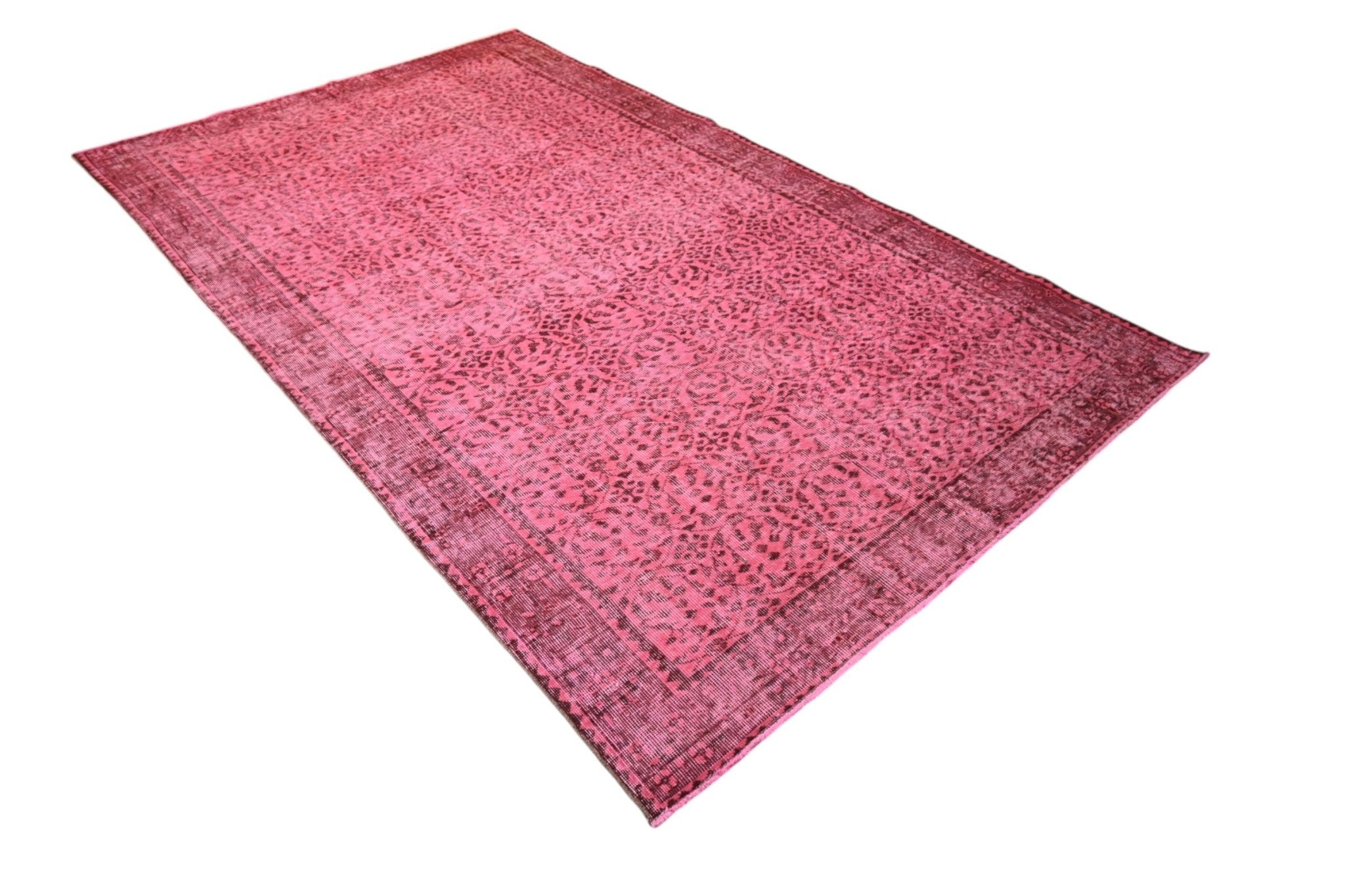 Roze vintage vloerkleed - F412 - Lavinta