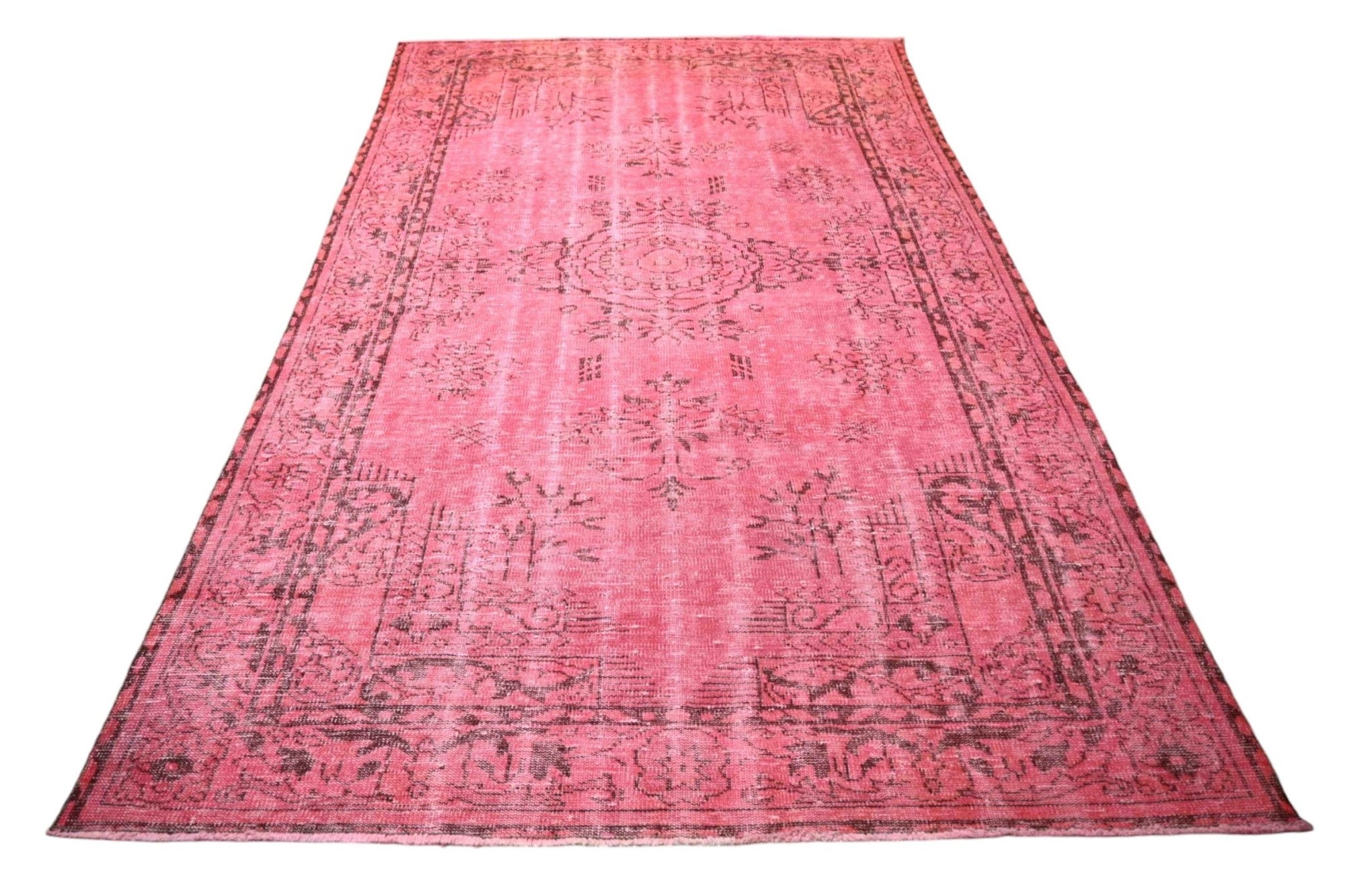 Pink Vintage Rug - F419