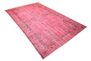 Roze vintage vloerkleed - F419 - Lavinta