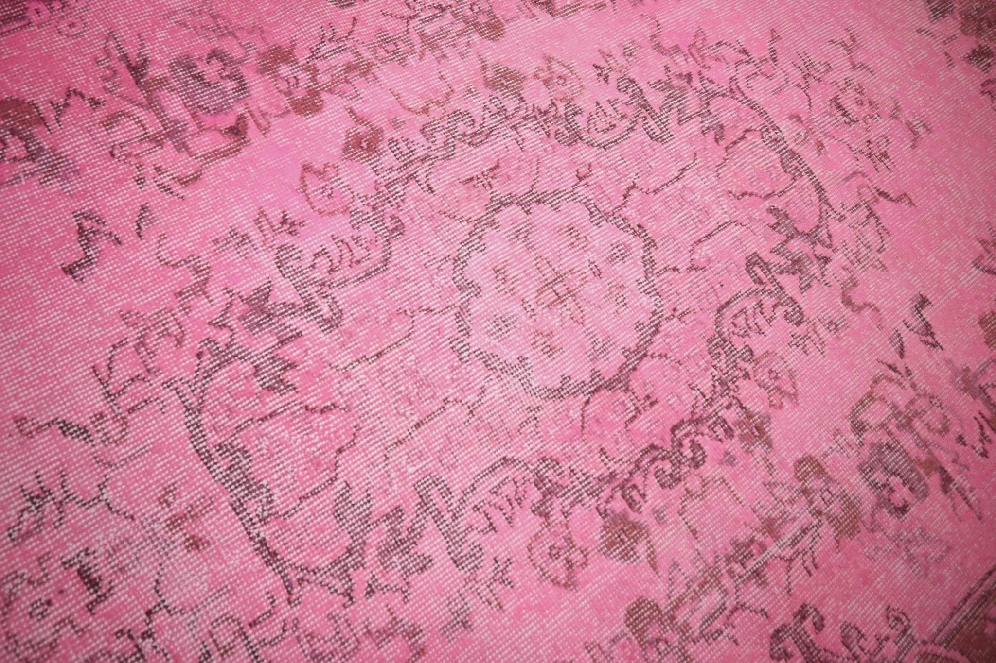 Roze vintage vloerkleed - F423 - Lavinta