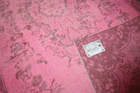 Roze vintage vloerkleed - F423 - Lavinta