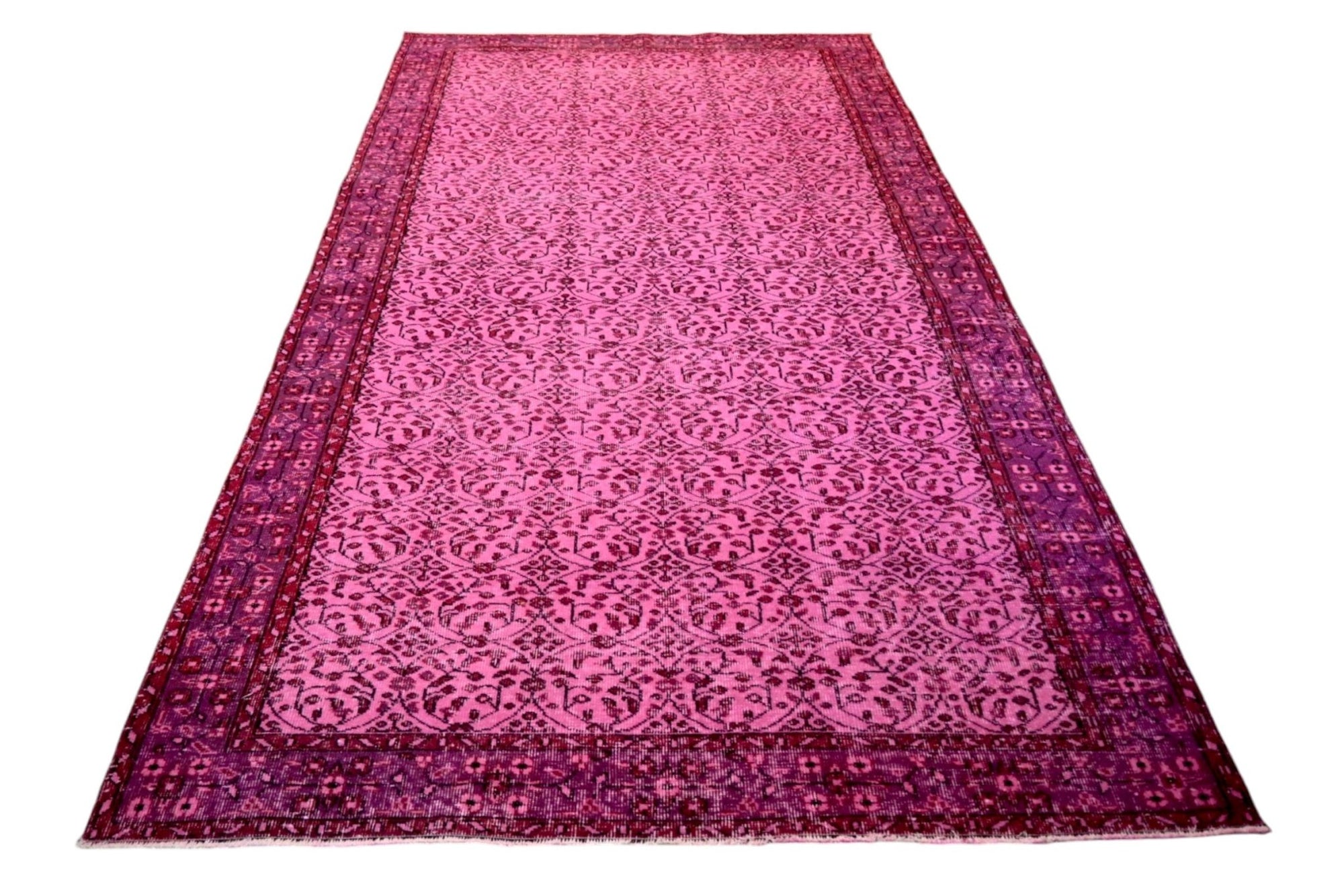 Pink Vintage Rug - F433