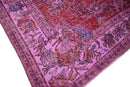 Roze vintage vloerkleed - F435 - Lavinta