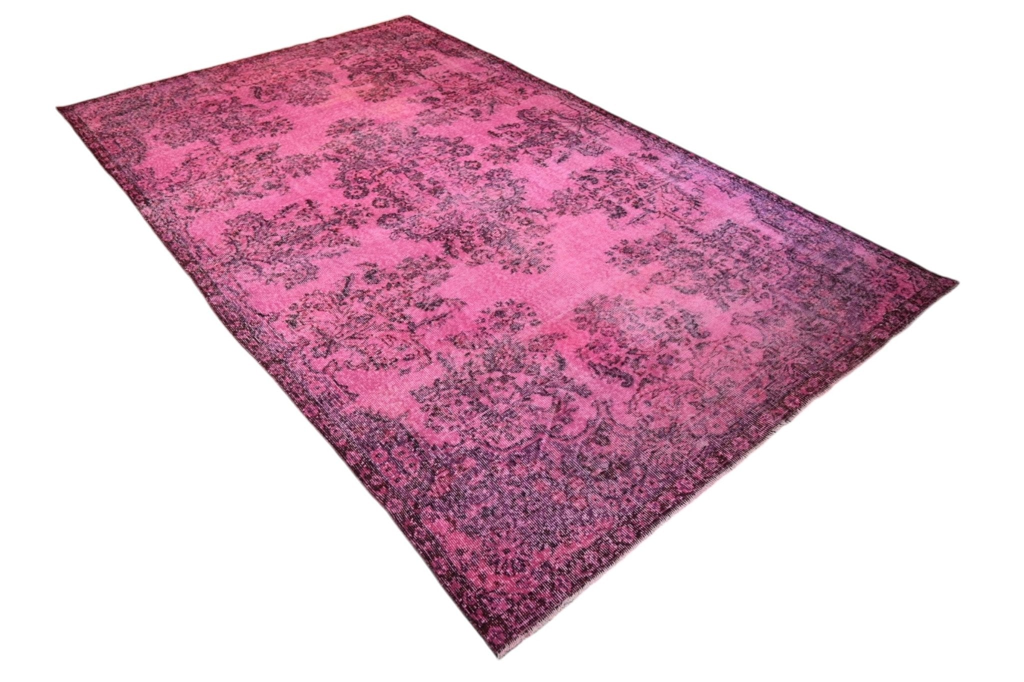 Roze vintage vloerkleed - F440 - Lavinta