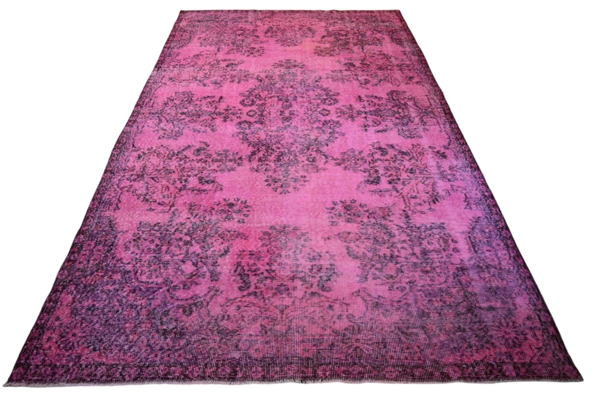 Roze vintage vloerkleed - F440