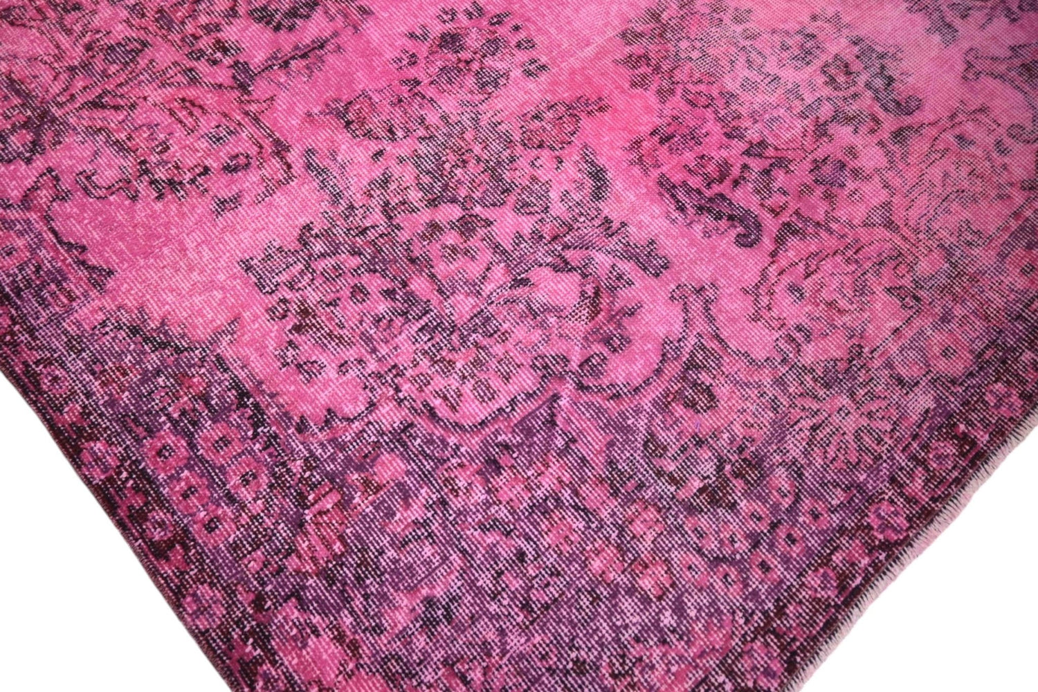 Roze vintage vloerkleed - F440 - Lavinta