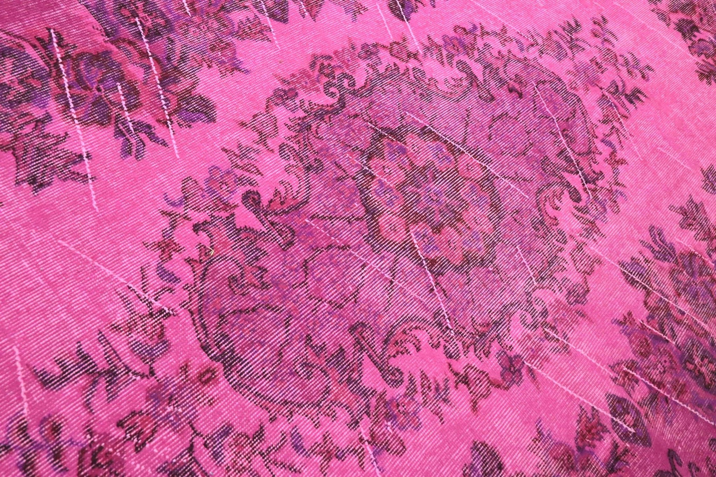 Roze vintage vloerkleed - F536 - Lavinta