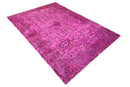 Roze vintage vloerkleed - F551 - Lavinta