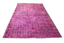 Roze vintage vloerkleed - F556 - Lavinta