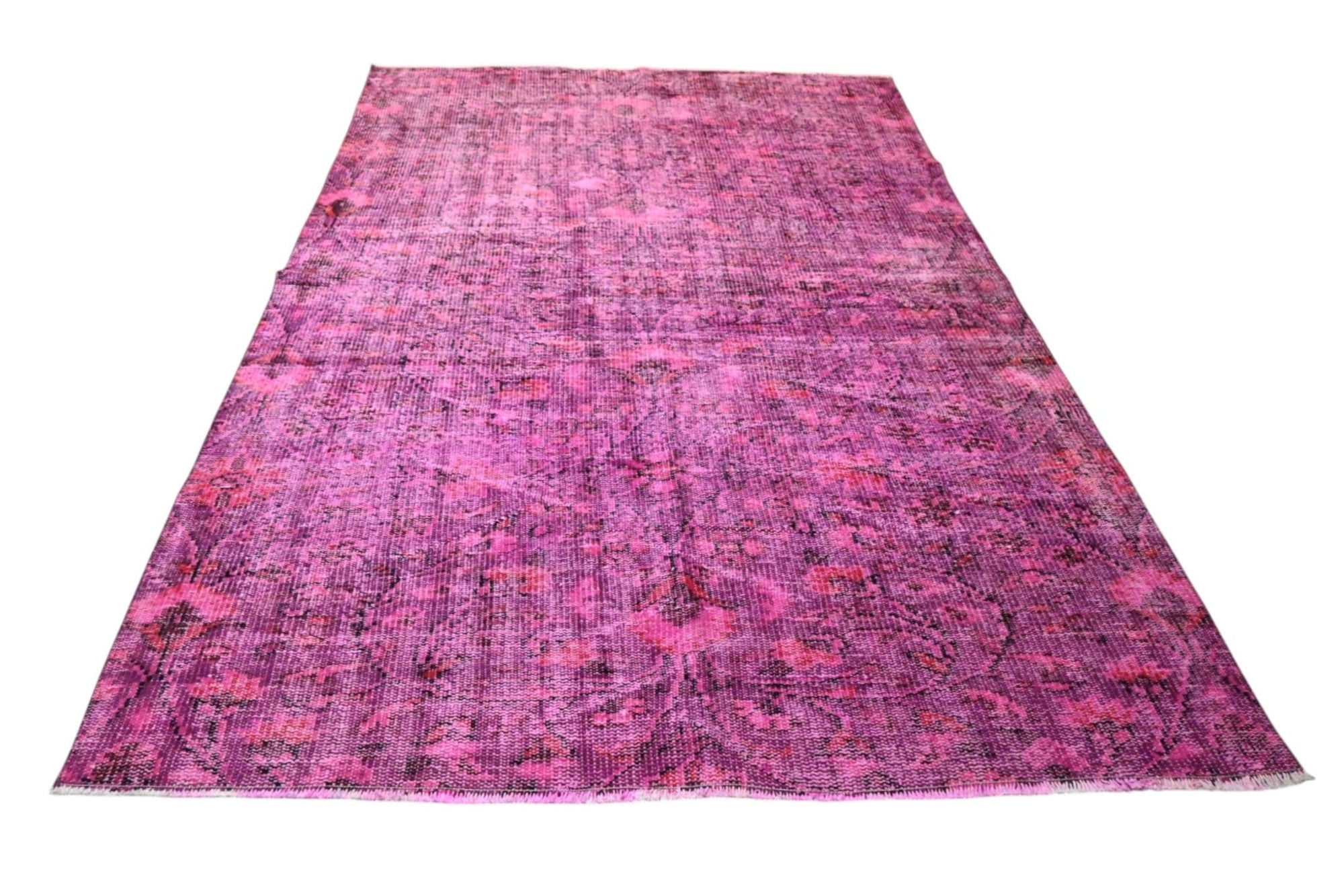 Pink Vintage Rug - F556