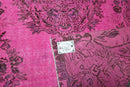 Roze vintage vloerkleed - F563 - Lavinta