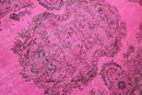 Roze vintage vloerkleed - F563 - Lavinta