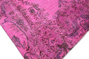 Roze vintage vloerkleed - F563 - Lavinta