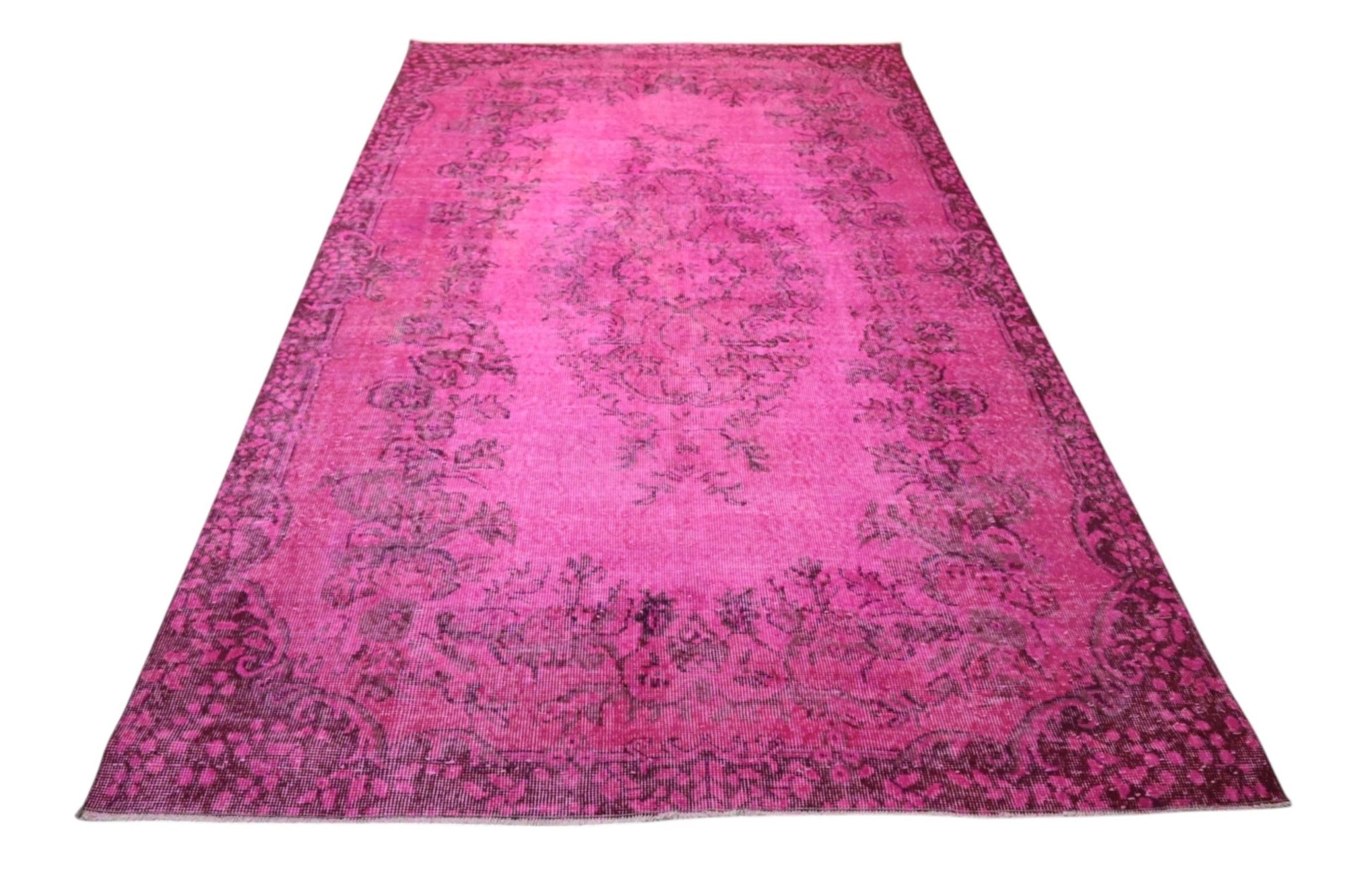 Pink Vintage Rug - F565