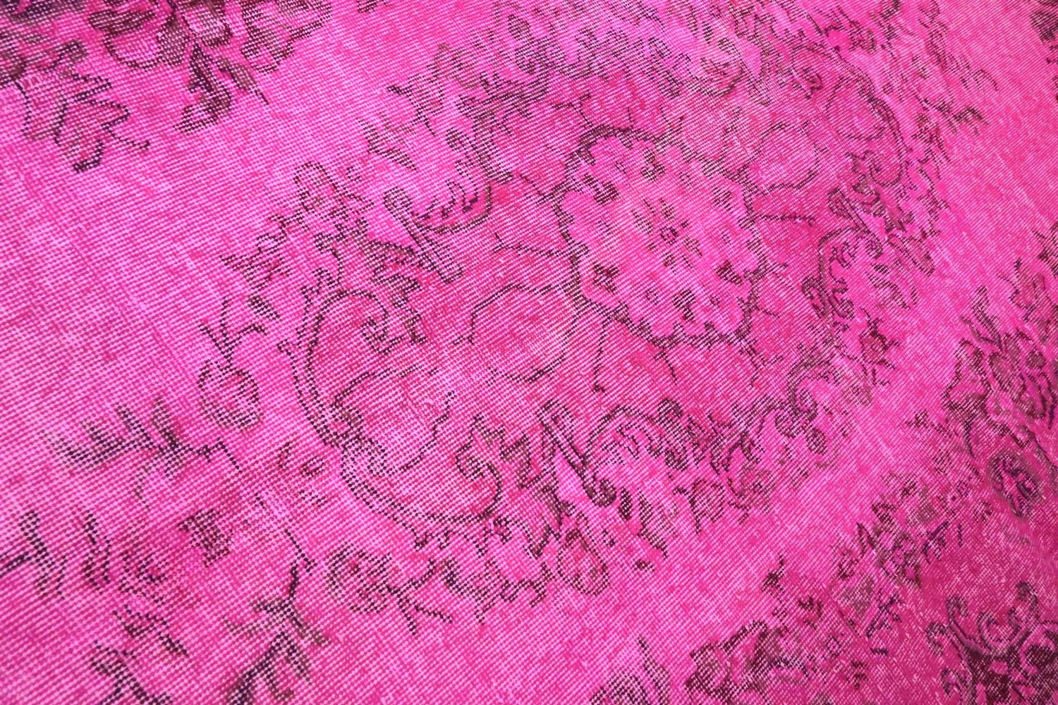 Roze vintage vloerkleed - F565 - Lavinta