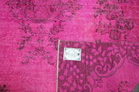 Roze vintage vloerkleed - F565 - Lavinta