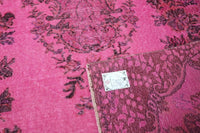 Roze vintage vloerkleed - F567 - Lavinta