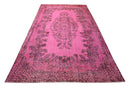 Roze vintage vloerkleed - F567 - Lavinta