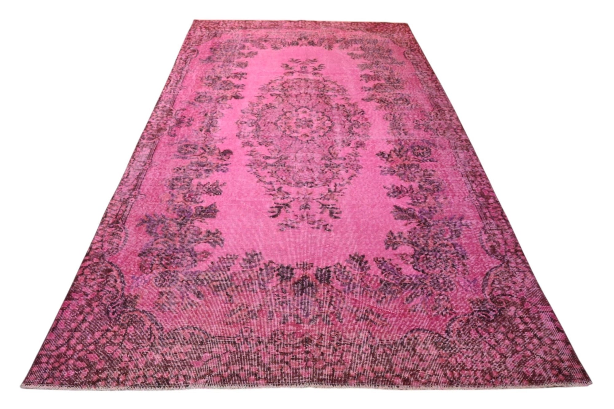 Pink Vintage Rug - F567