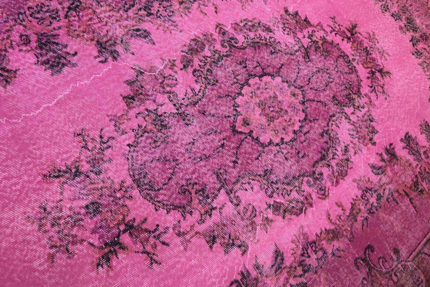 Roze vintage vloerkleed - F572 - Lavinta