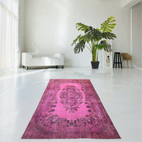 Roze vintage vloerkleed - F572 - Lavinta