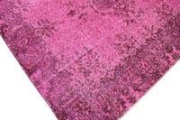 Roze vintage vloerkleed - F577 - Lavinta