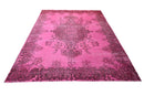 Roze vintage vloerkleed - F581 - Lavinta