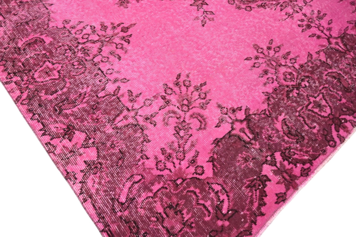 Roze vintage vloerkleed - F581 - Lavinta