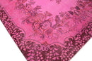 Roze vintage vloerkleed - F590 - Lavinta