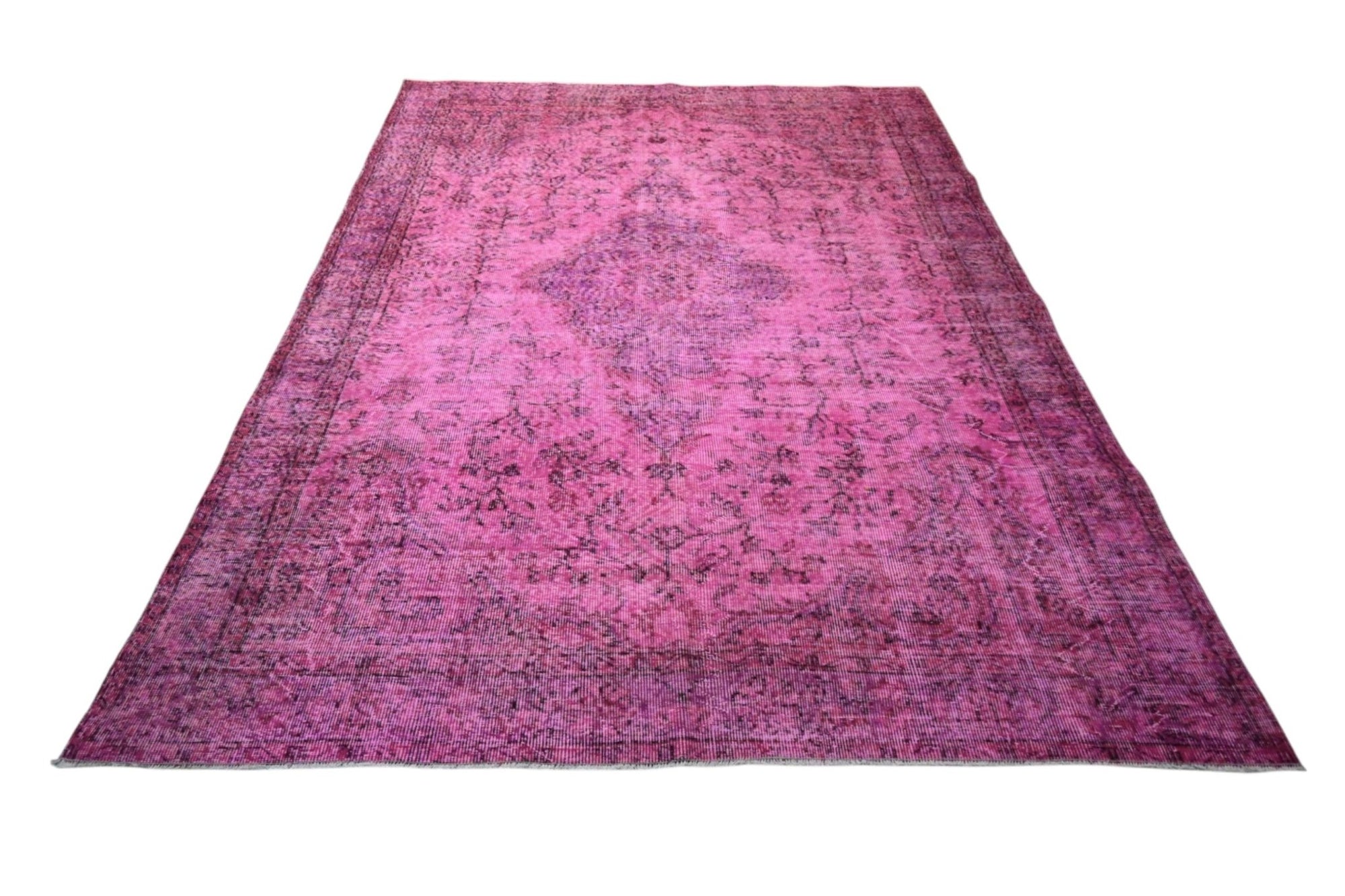 Pink Vintage Rug - F593