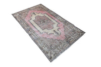 Roze vintage vloerkleed - G105 - Lavinta