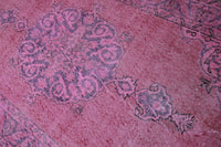 Roze vintage vloerkleed - G114 - Lavinta
