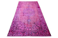 Roze vintage vloerkleed - G114 - Lavinta