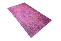 Roze vintage vloerkleed - G114 - Lavinta