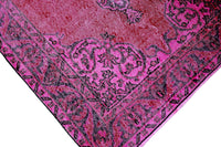 Roze vintage vloerkleed - G114 - Lavinta