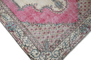 Roze vintage vloerkleed - G123 - Lavinta