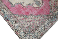 Roze vintage vloerkleed - G123 - Lavinta