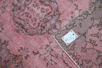 Roze vintage vloerkleed - G126 - Lavinta