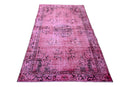 Roze vintage vloerkleed - G133 - Lavinta