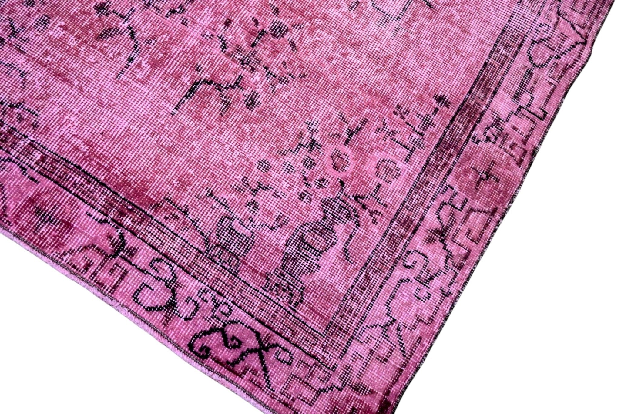 Roze vintage vloerkleed - G133 - Lavinta