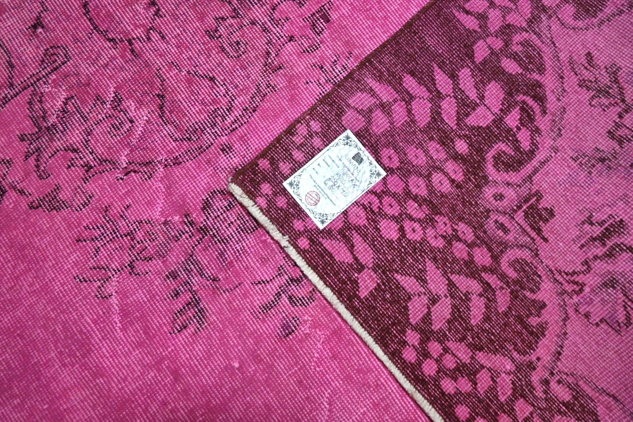 Roze vintage vloerkleed - G180 - Lavinta