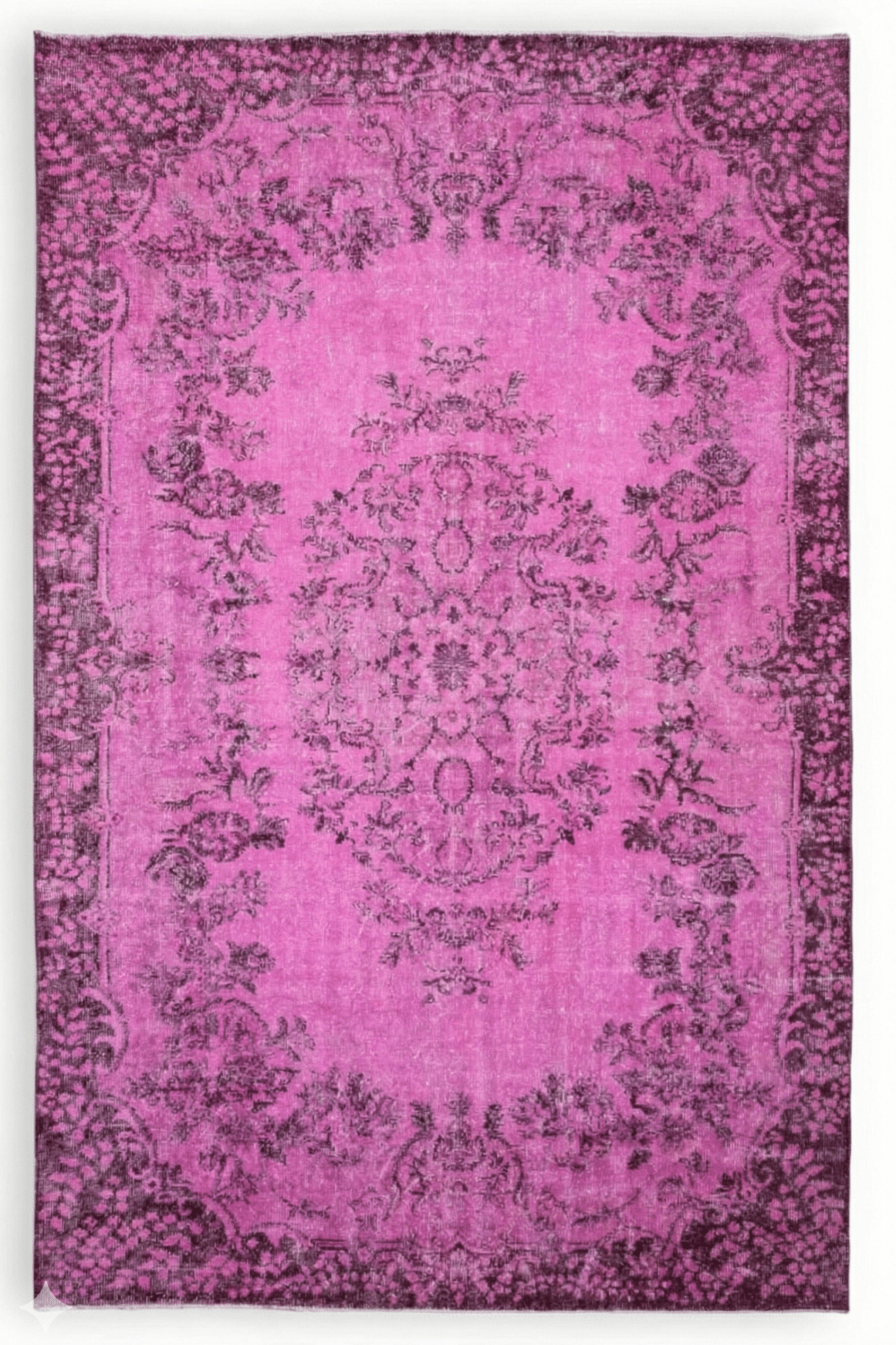 Roze vintage vloerkleed - G180