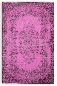Roze vintage vloerkleed - G180 - Lavinta