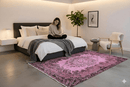 Vrolijk roze vintage vloerkleed 200x115 - G268