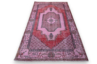 Roze vintage vloerkleed - G271 - Lavinta