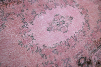 Roze vintage vloerkleed - G272 - Lavinta