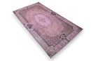 Roze vintage vloerkleed - G272 - Lavinta