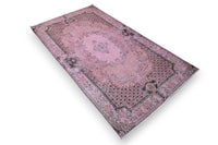 Roze vintage vloerkleed - G272 - Lavinta