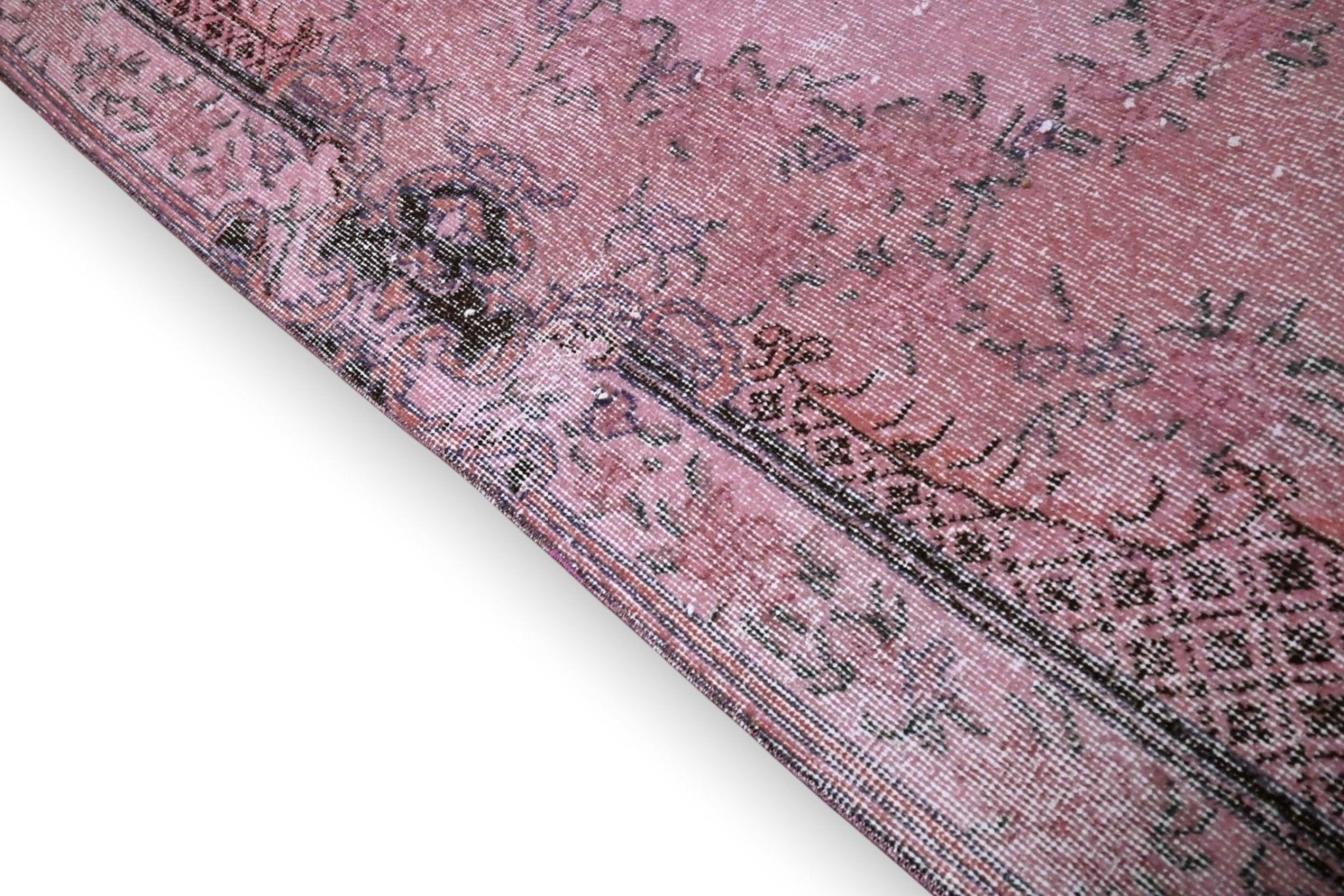 Roze vintage vloerkleed - G272 - Lavinta