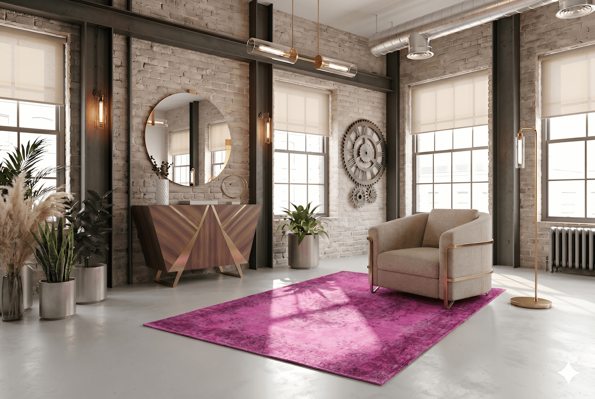 Spannend roze vintage kleed - G477 - Lavinta